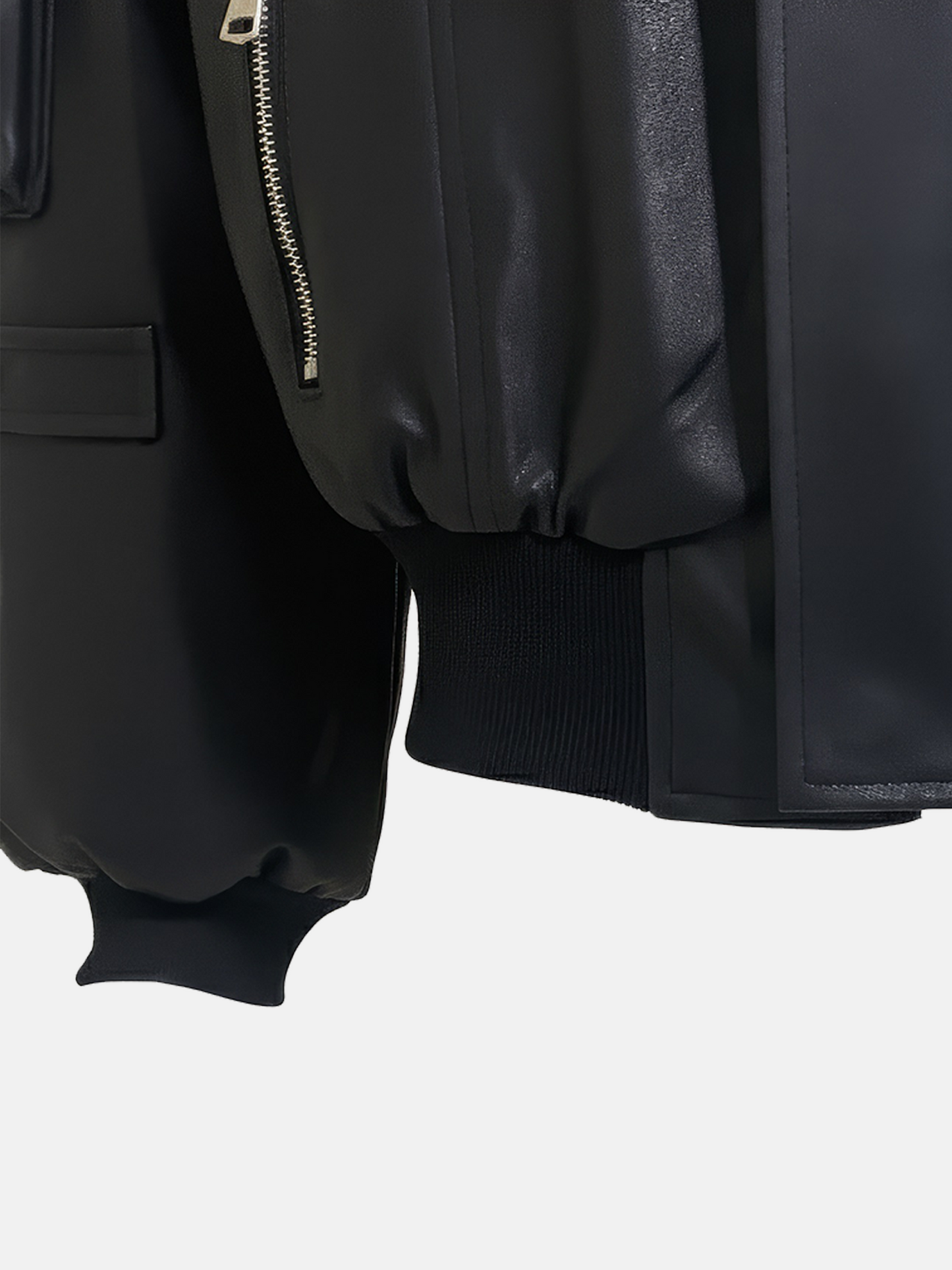 Black Fur Collar Jacket