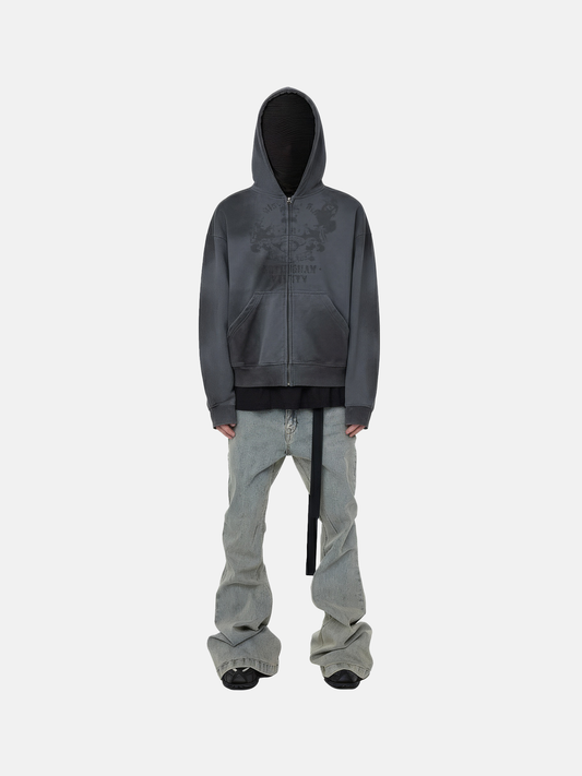 Charcoal Graphic Hoodie