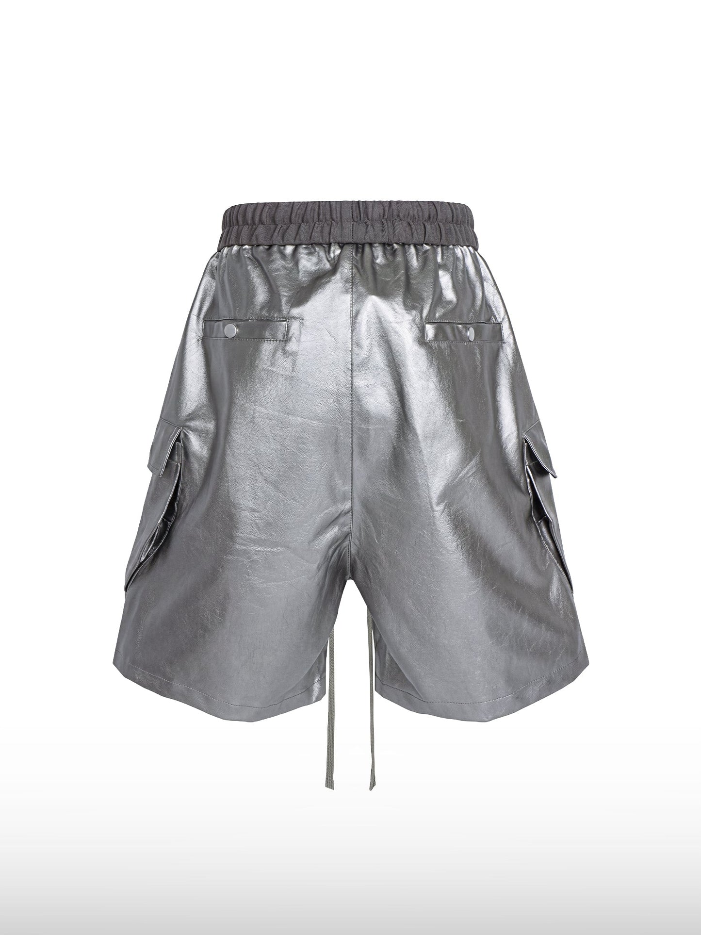 Coated Zip Shorts