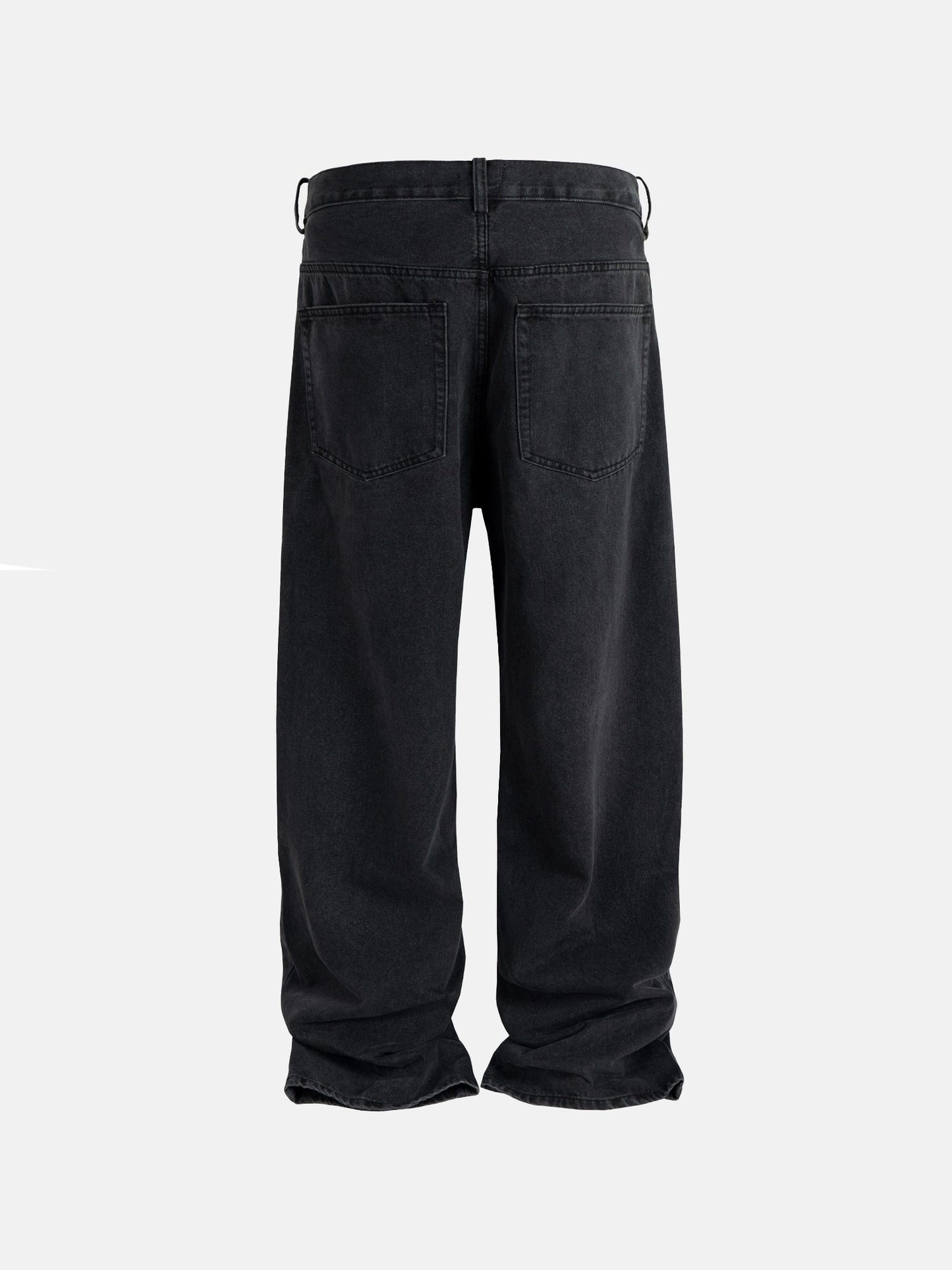 Drape Black Jeans