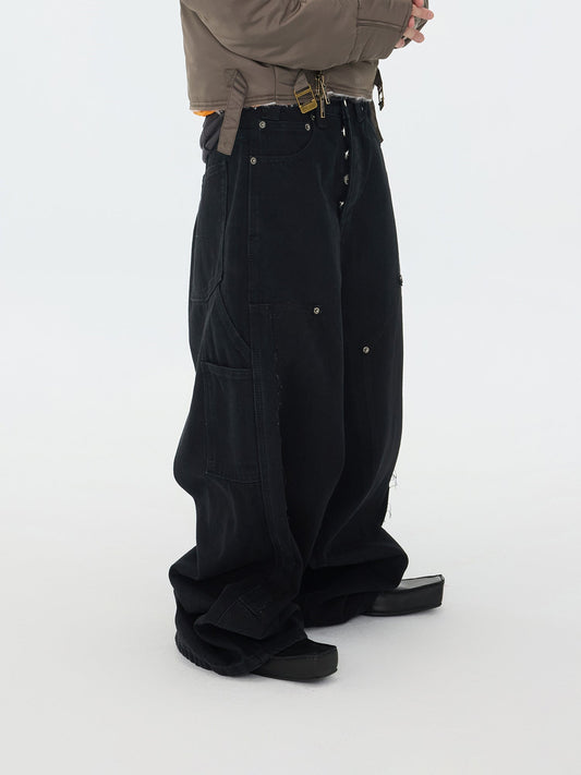 Modern Street Utility Jeans