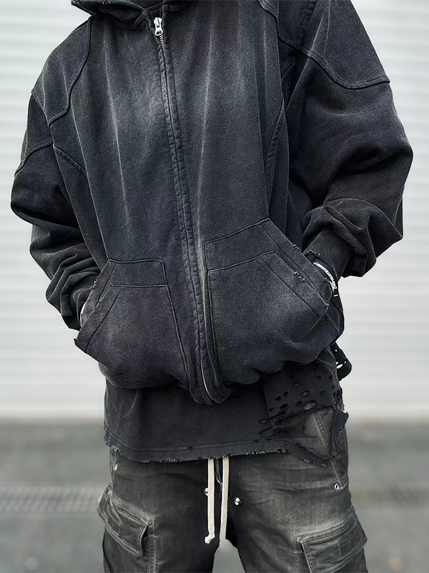 Nr.003 Dometoric Zipped Hoodie