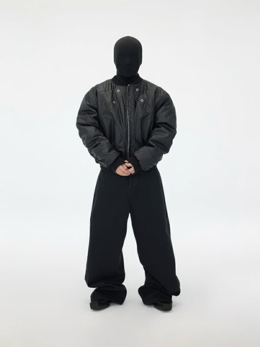 Classic Black Baggy Jeans