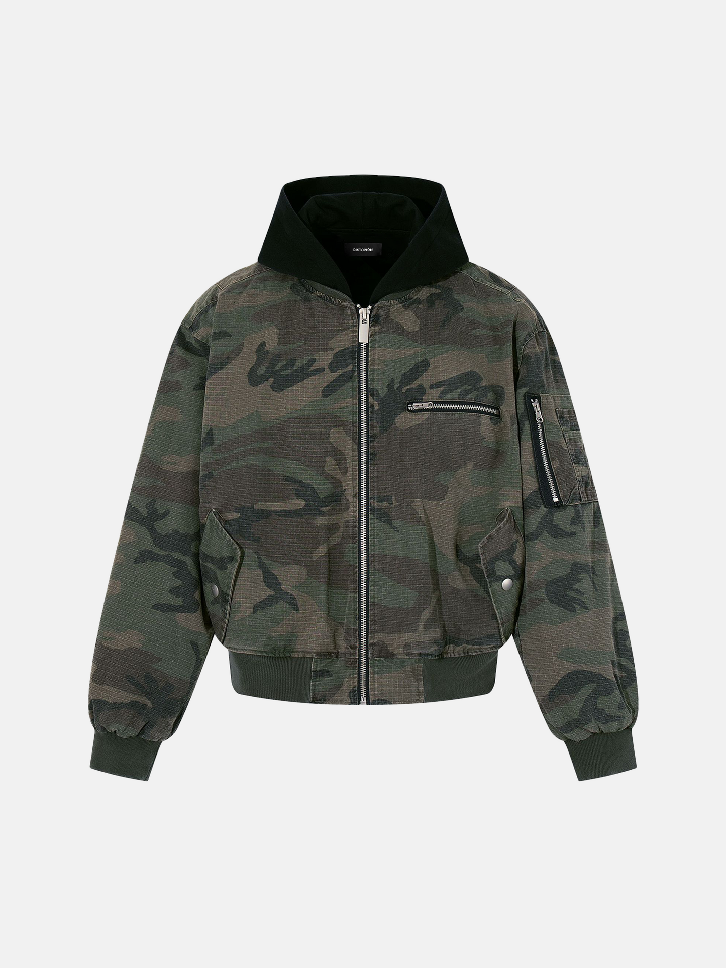 Camo Bomber Jacket