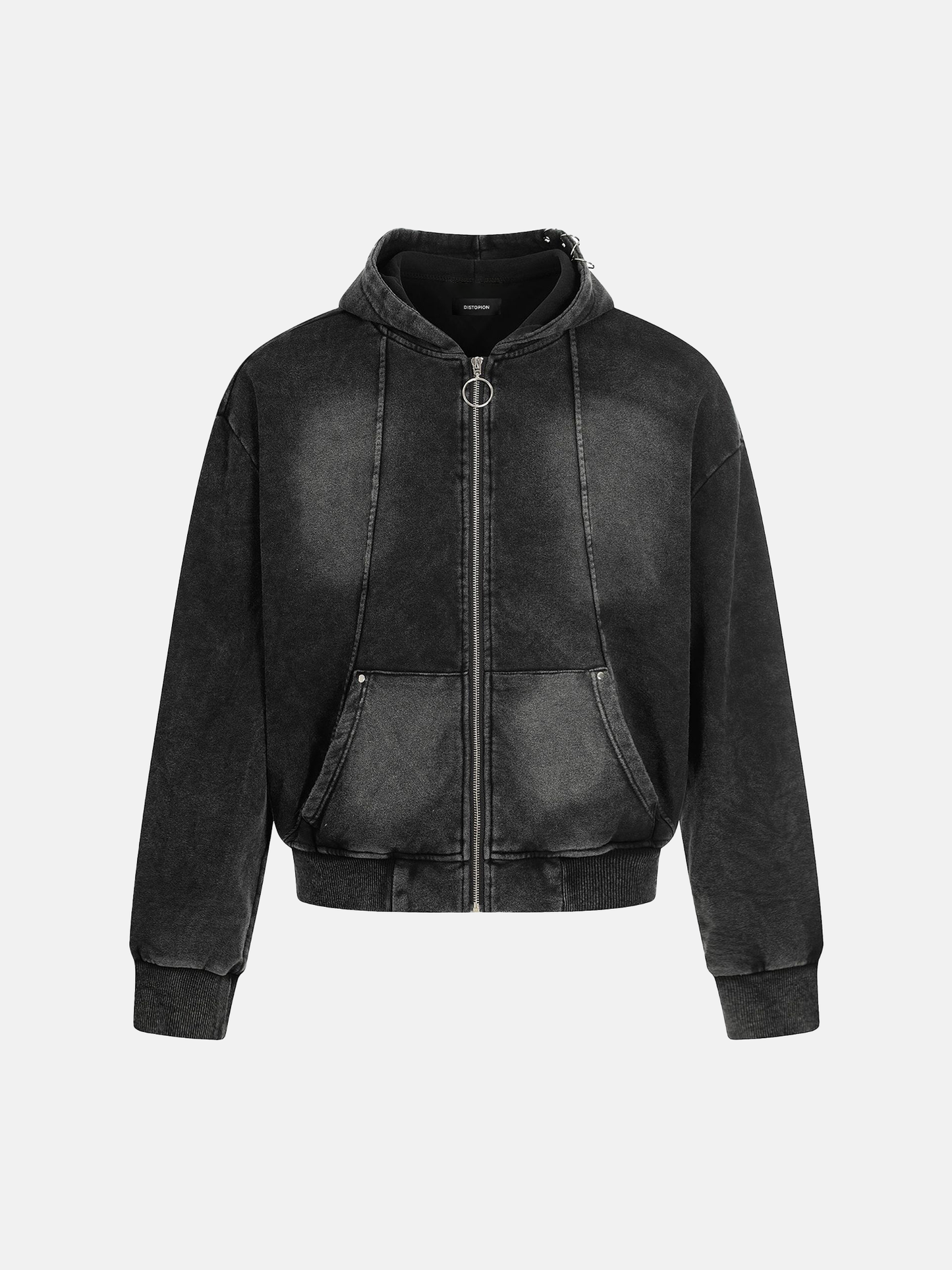 Ring Pull Zip Hoodie