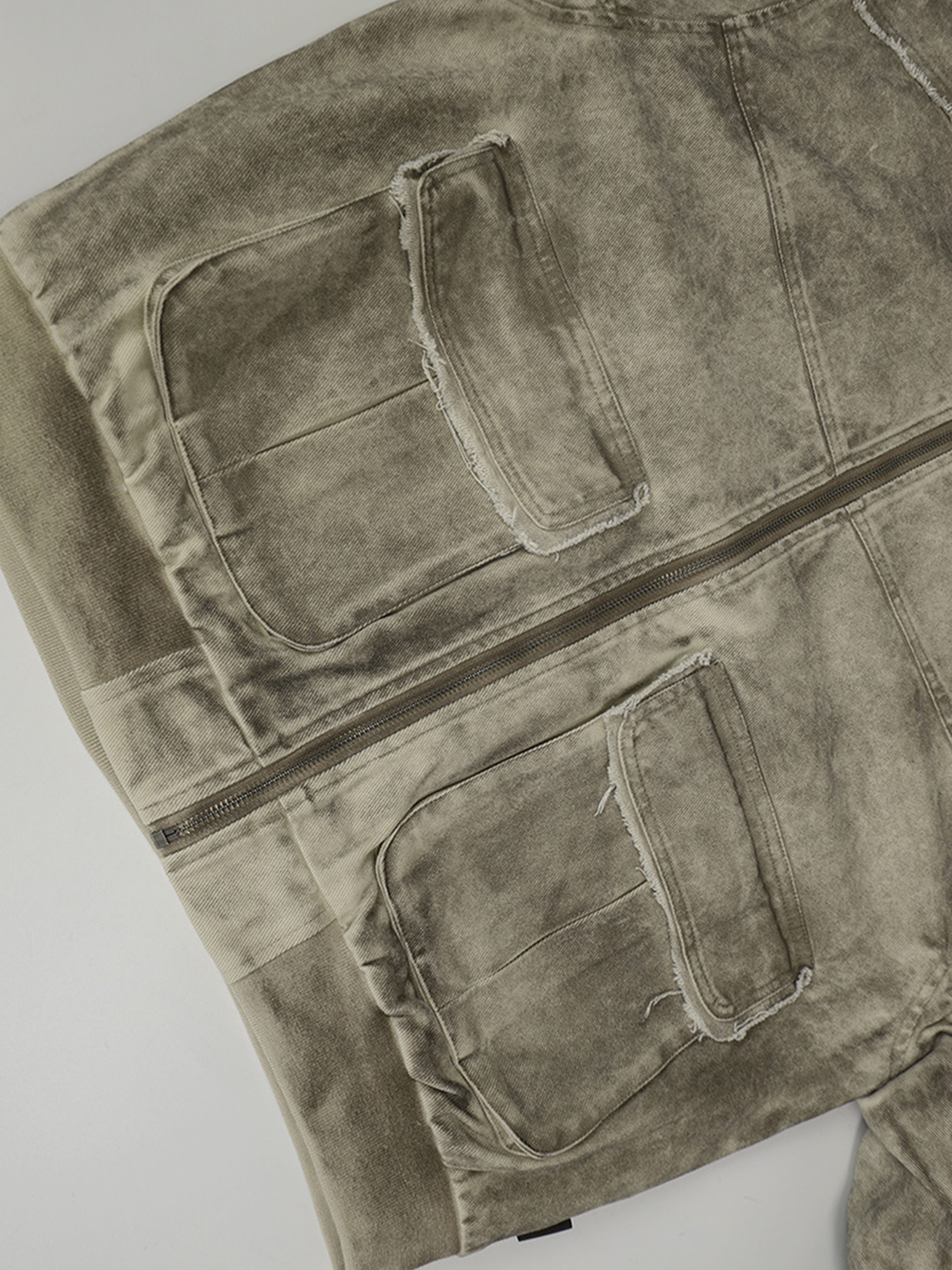 Washed Cargo Jacket