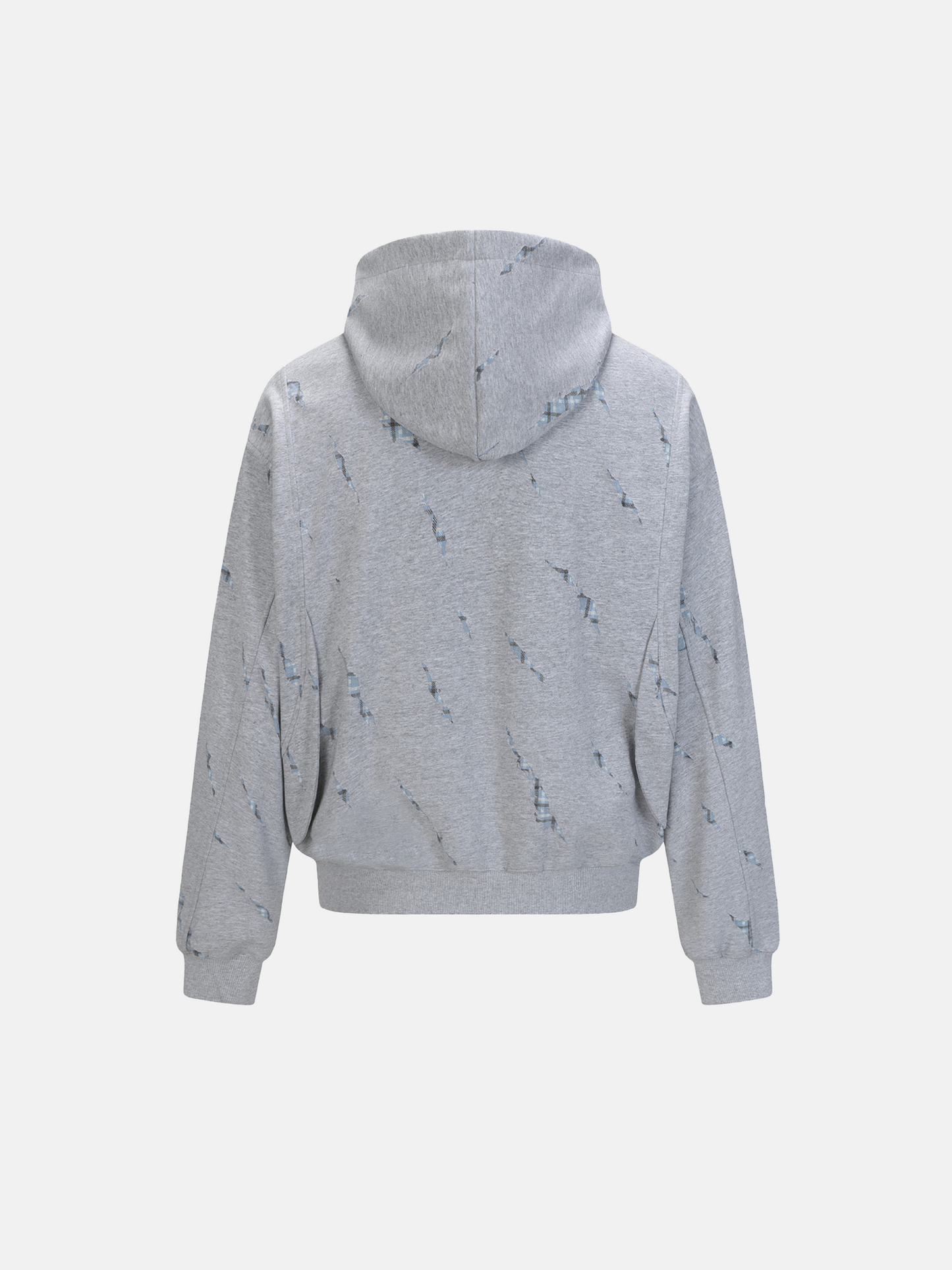 Patterned Hoodie