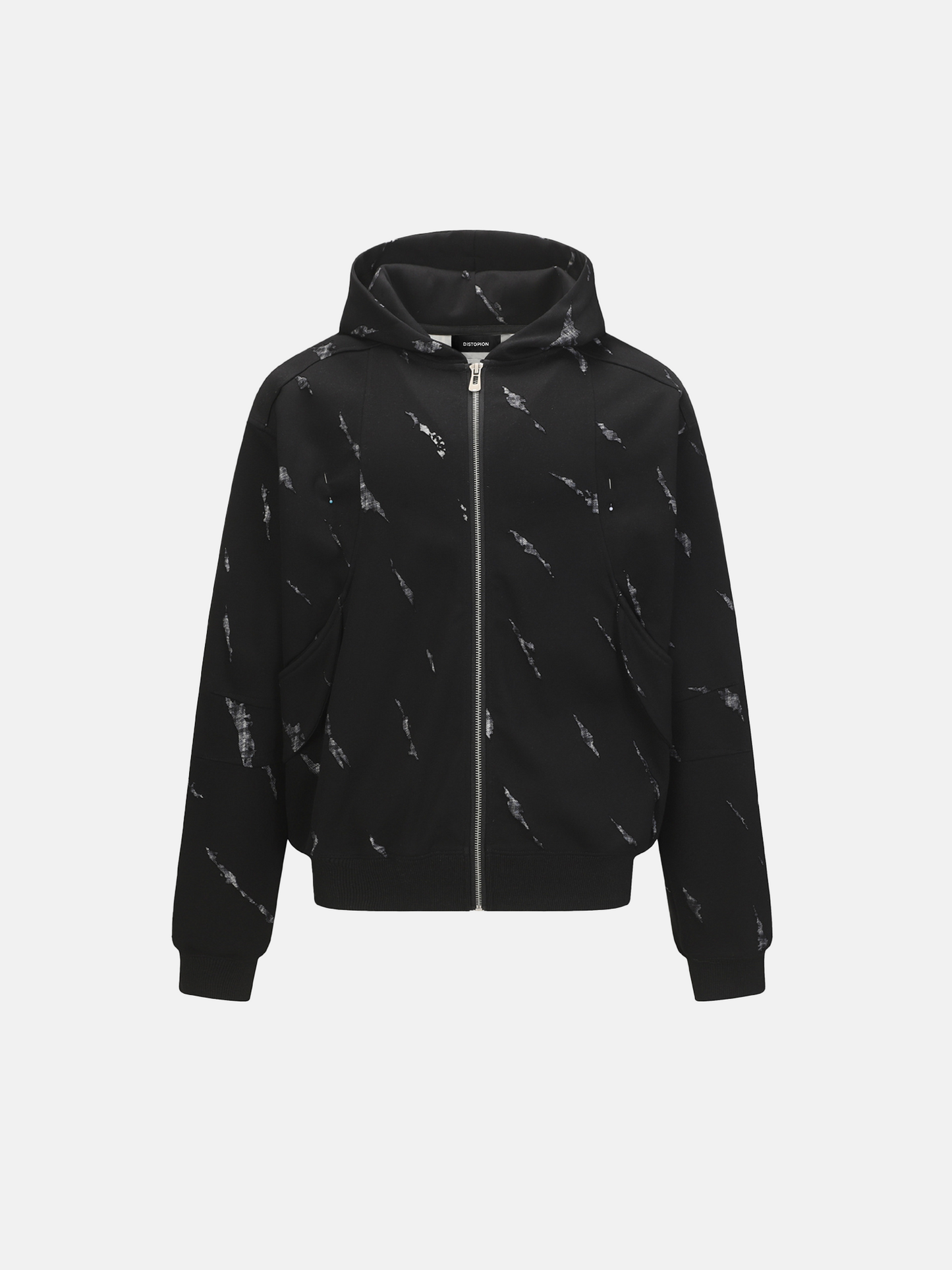 Patterned Hoodie