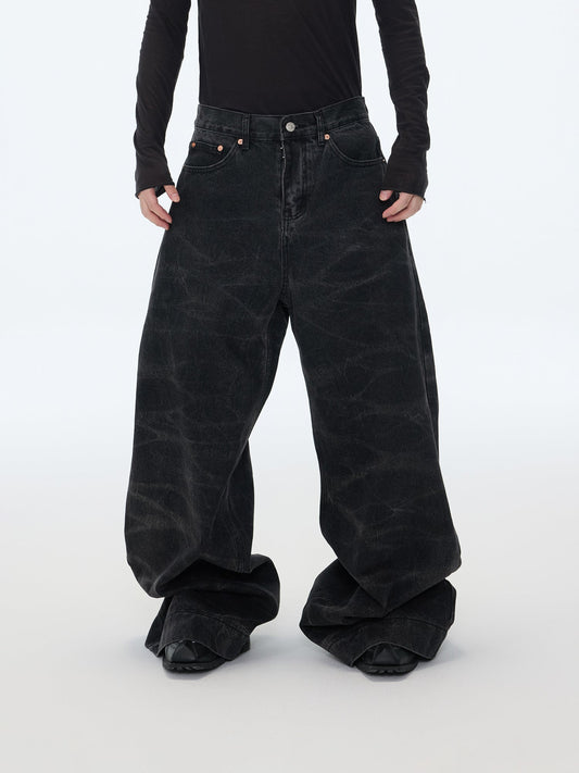 Dark Leopard Jeans