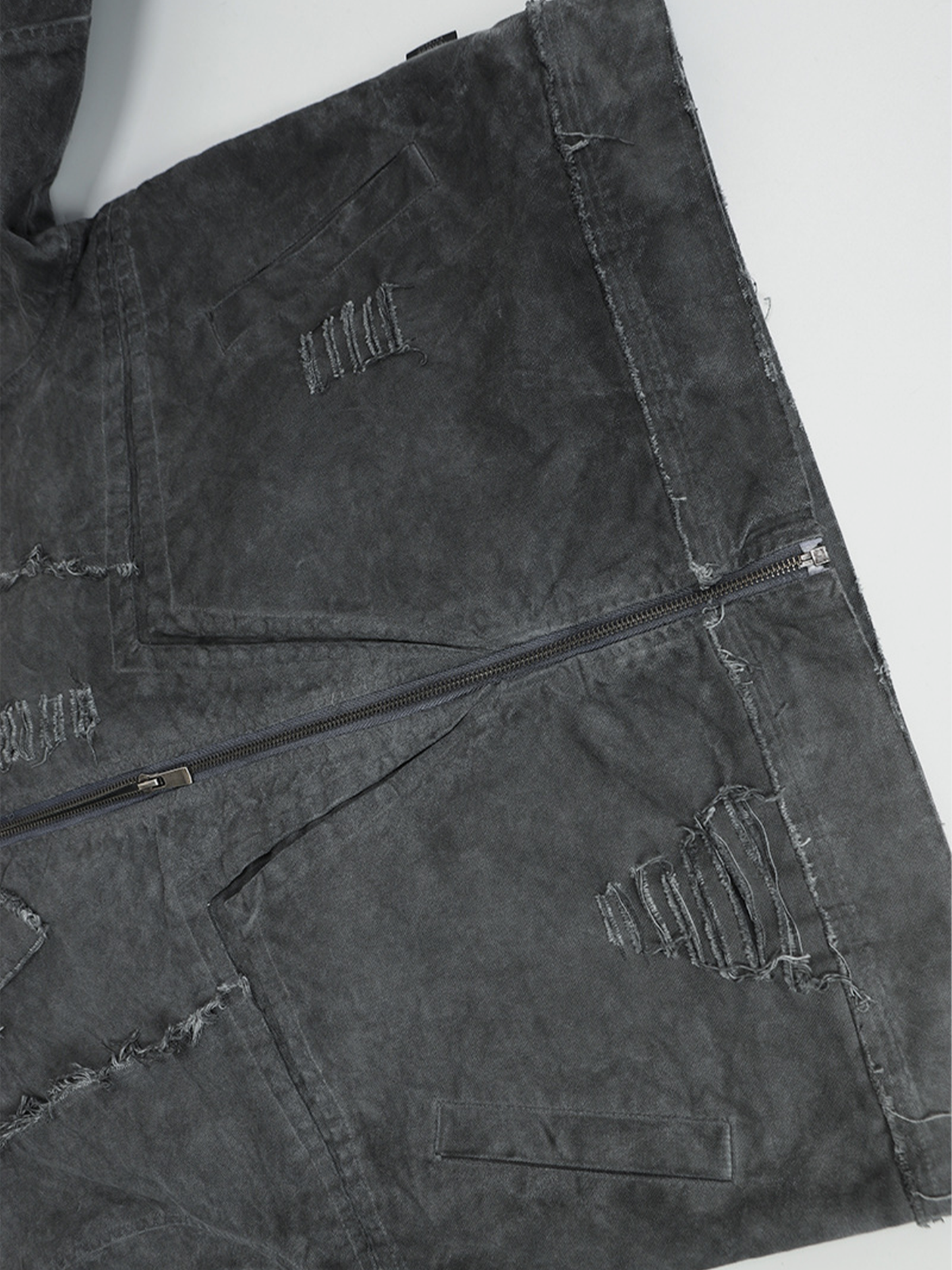 Distressed Denim Jacket