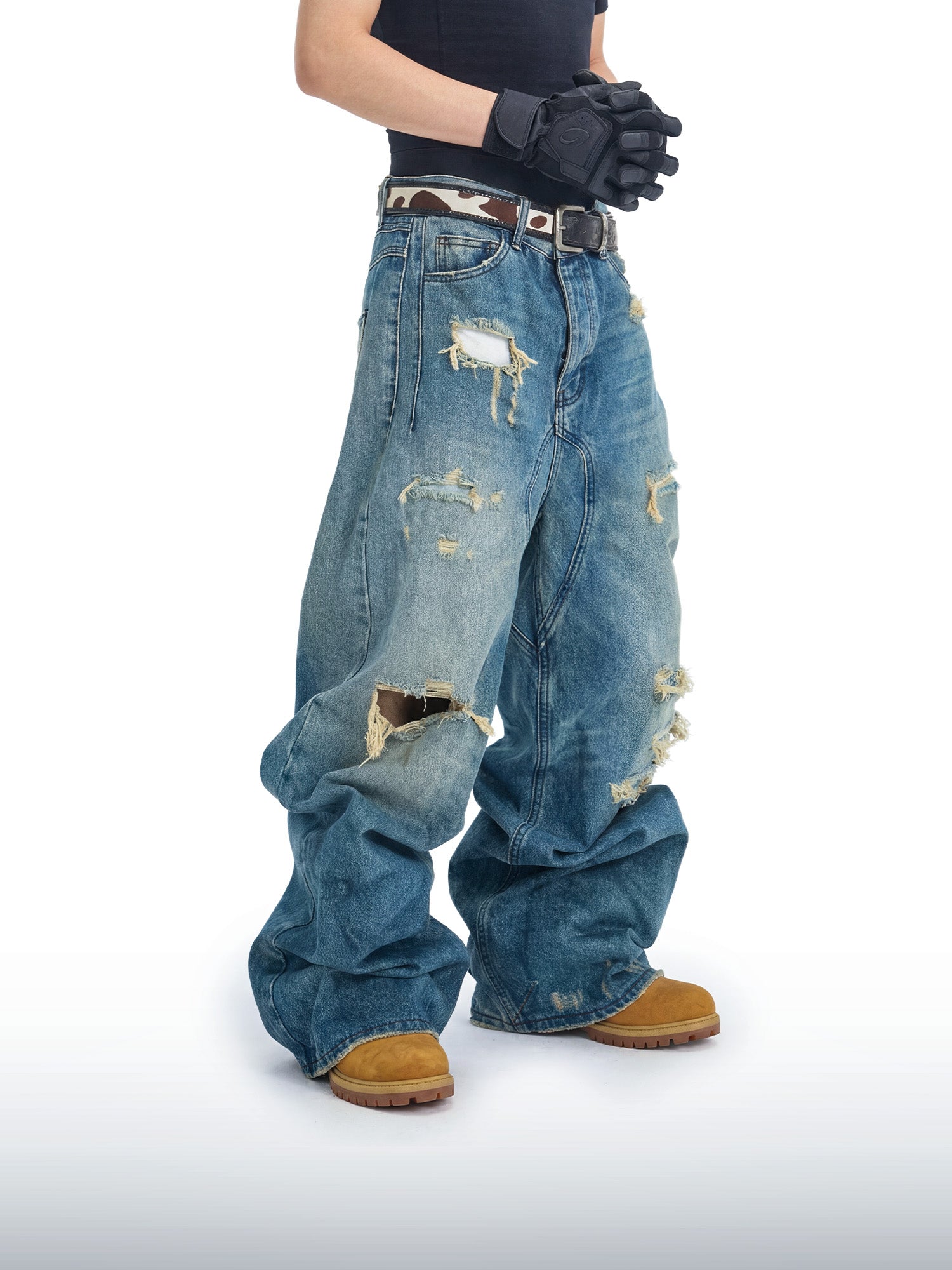 Dust Walker Panelled Jeans