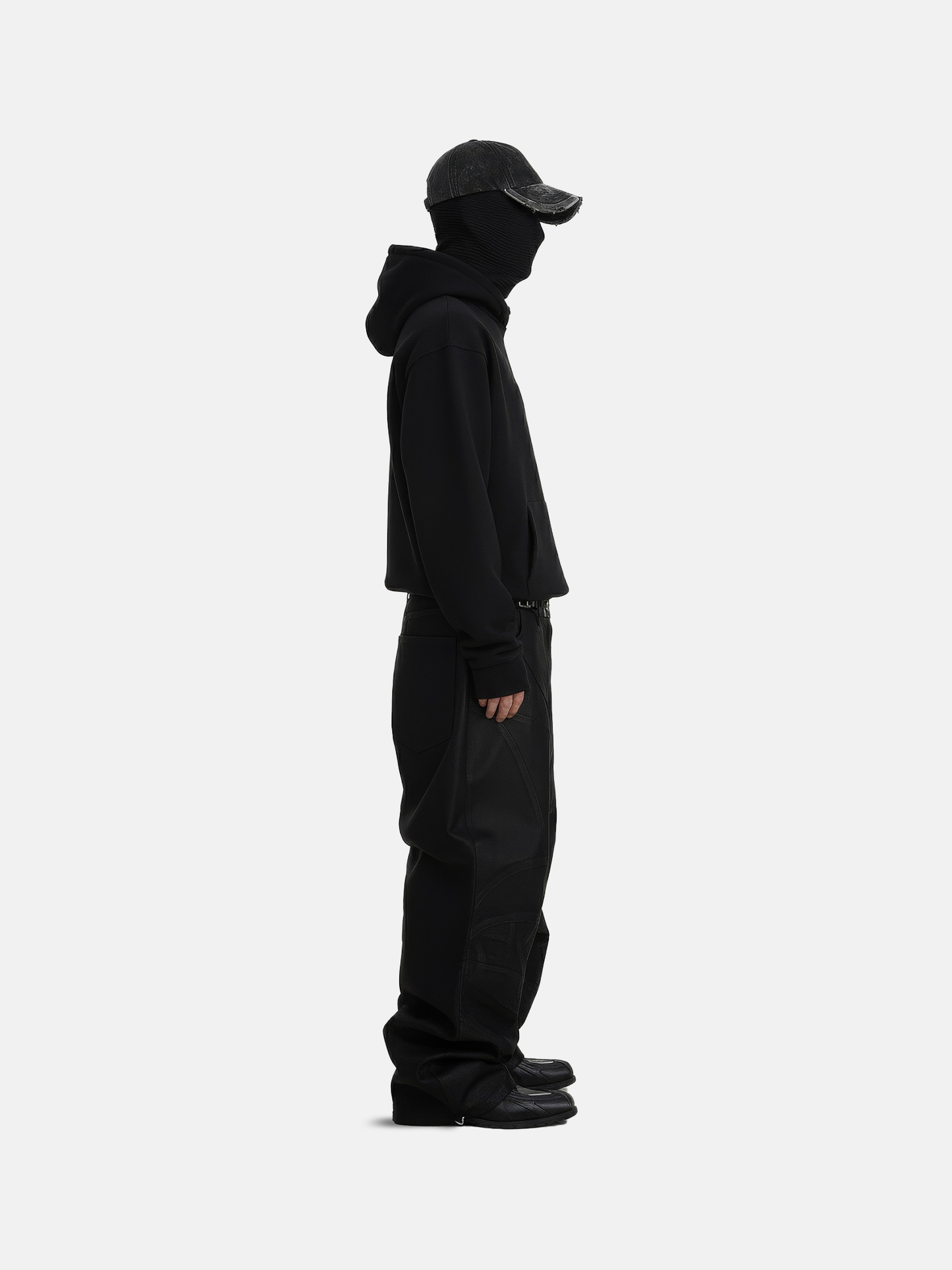 Flame Embroidered Hoodie