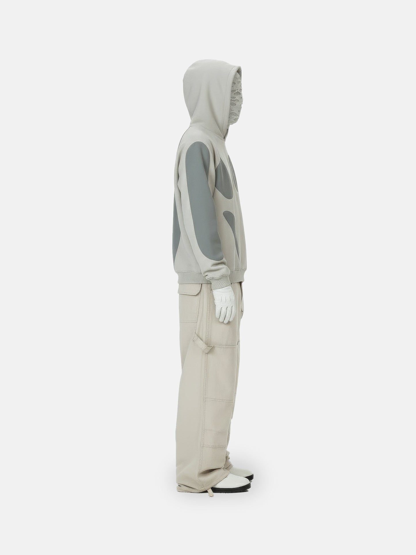 Futurist Panel Hoodie