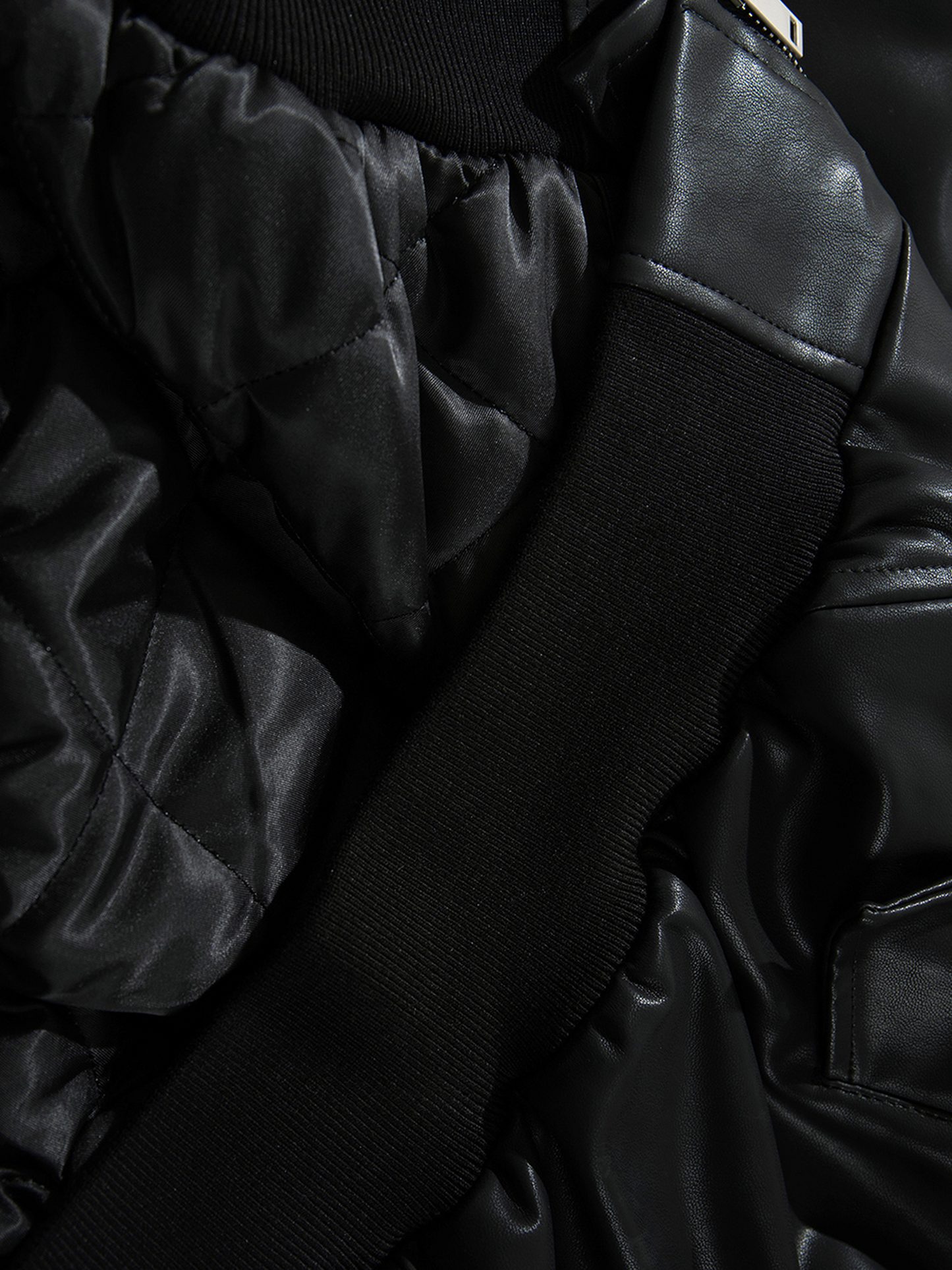 Gloss Bomber Jacket