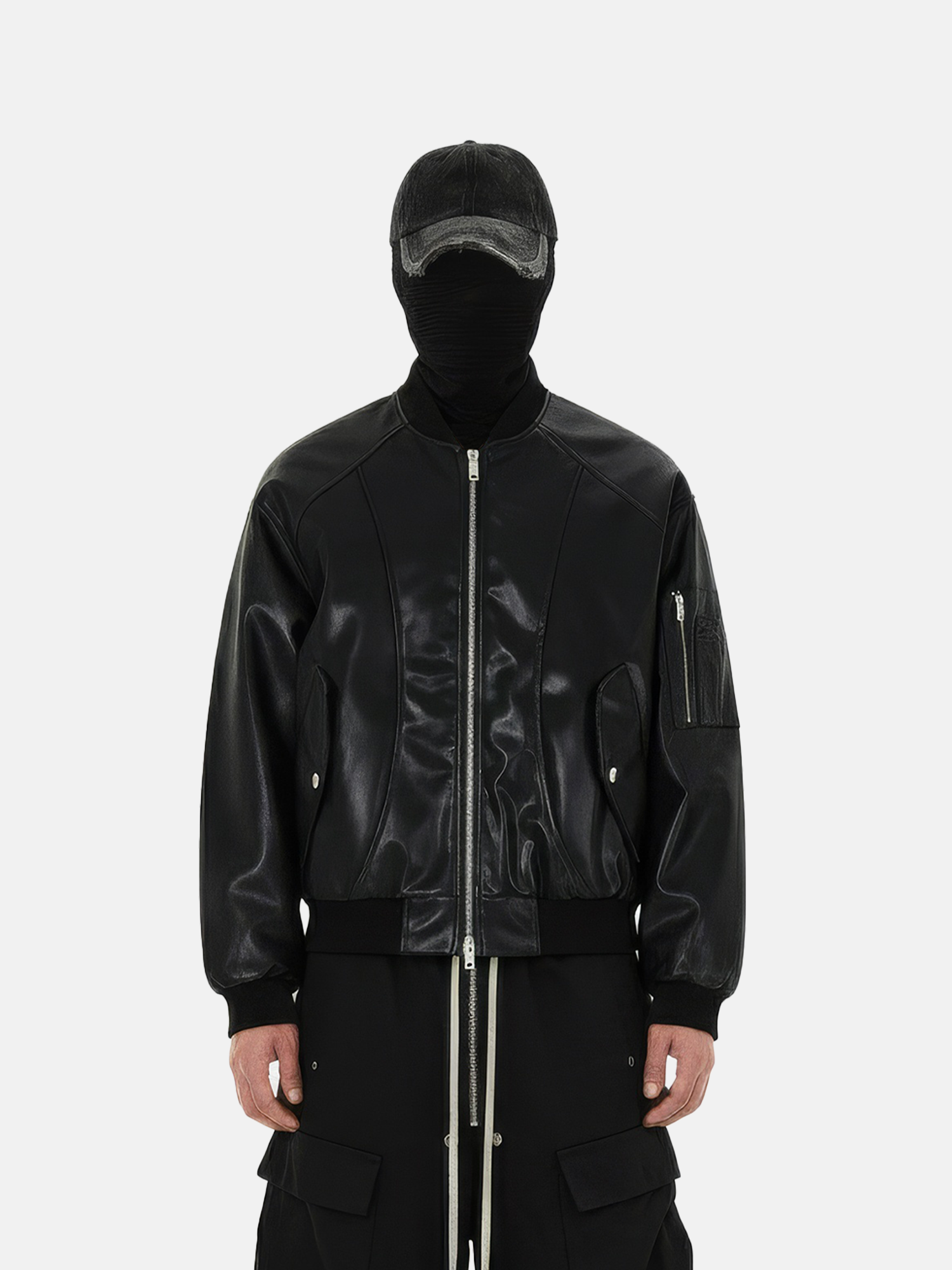 Gloss Bomber Jacket