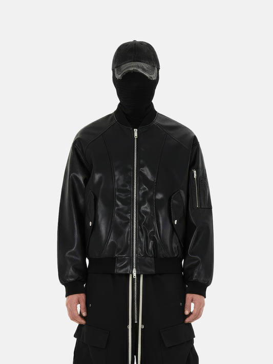 Gloss Bomber Jacket