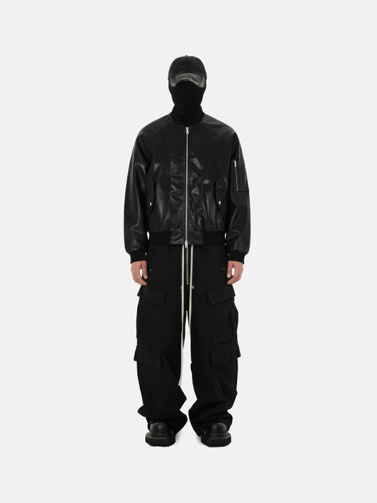 Gloss Bomber Jacket