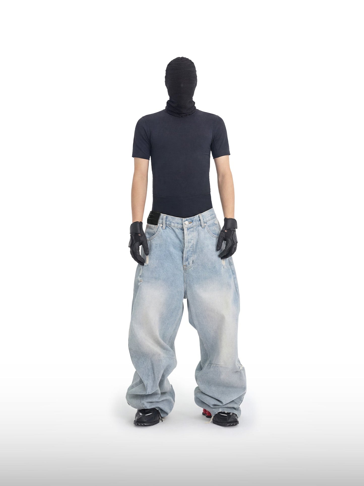 Glacier Distortion Baggy Jeans