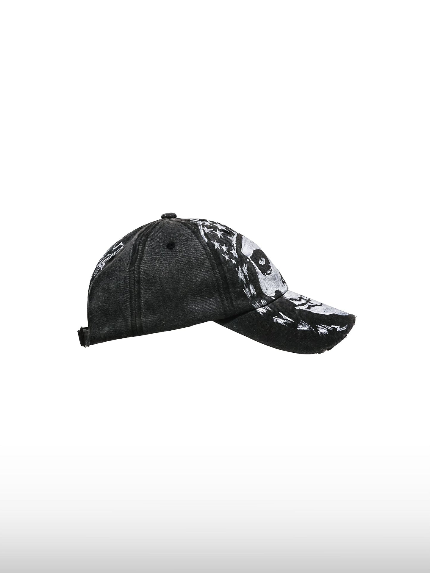 Hand-Painted Skull Cap