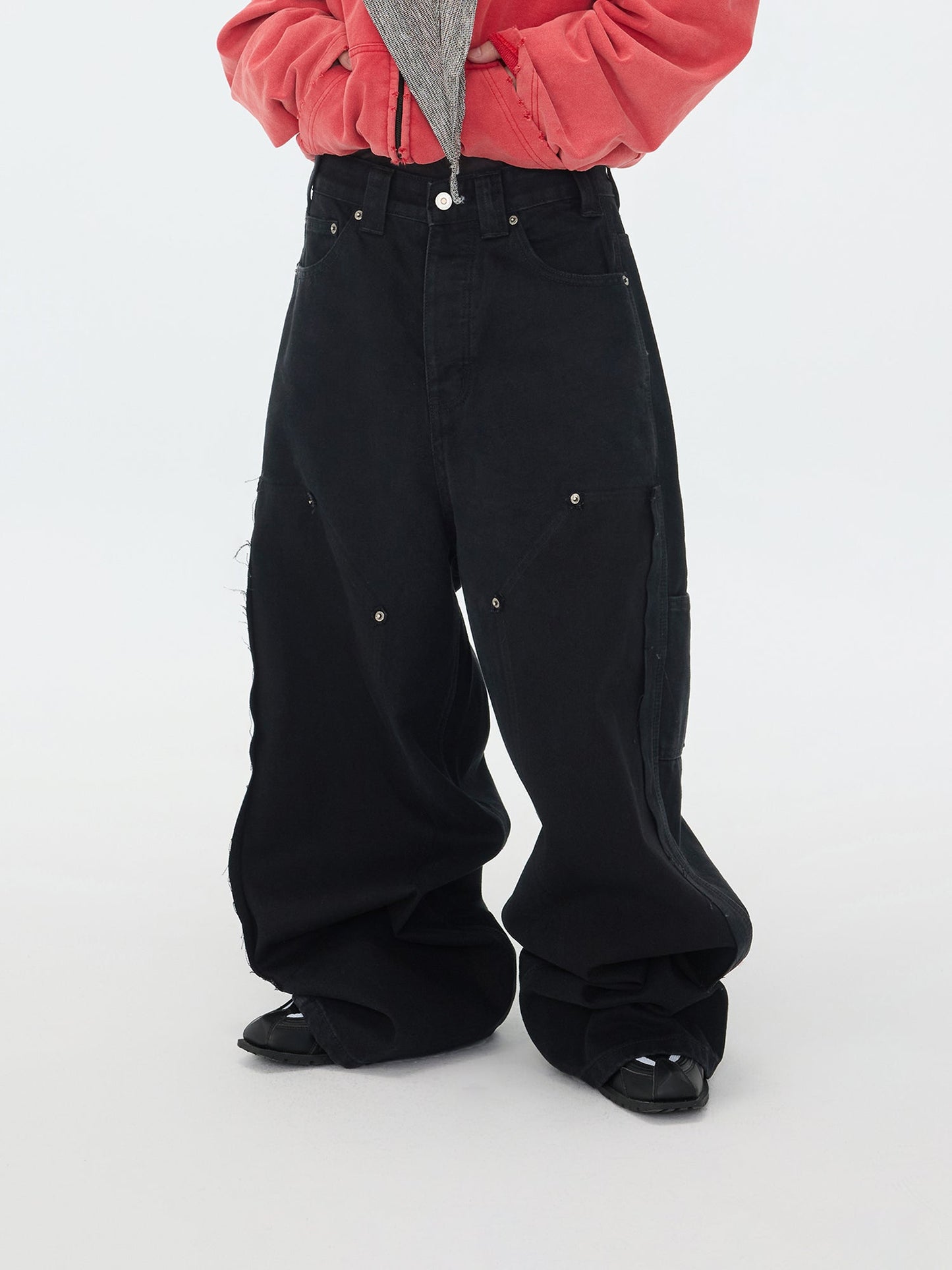 Modern Street Utility Jeans