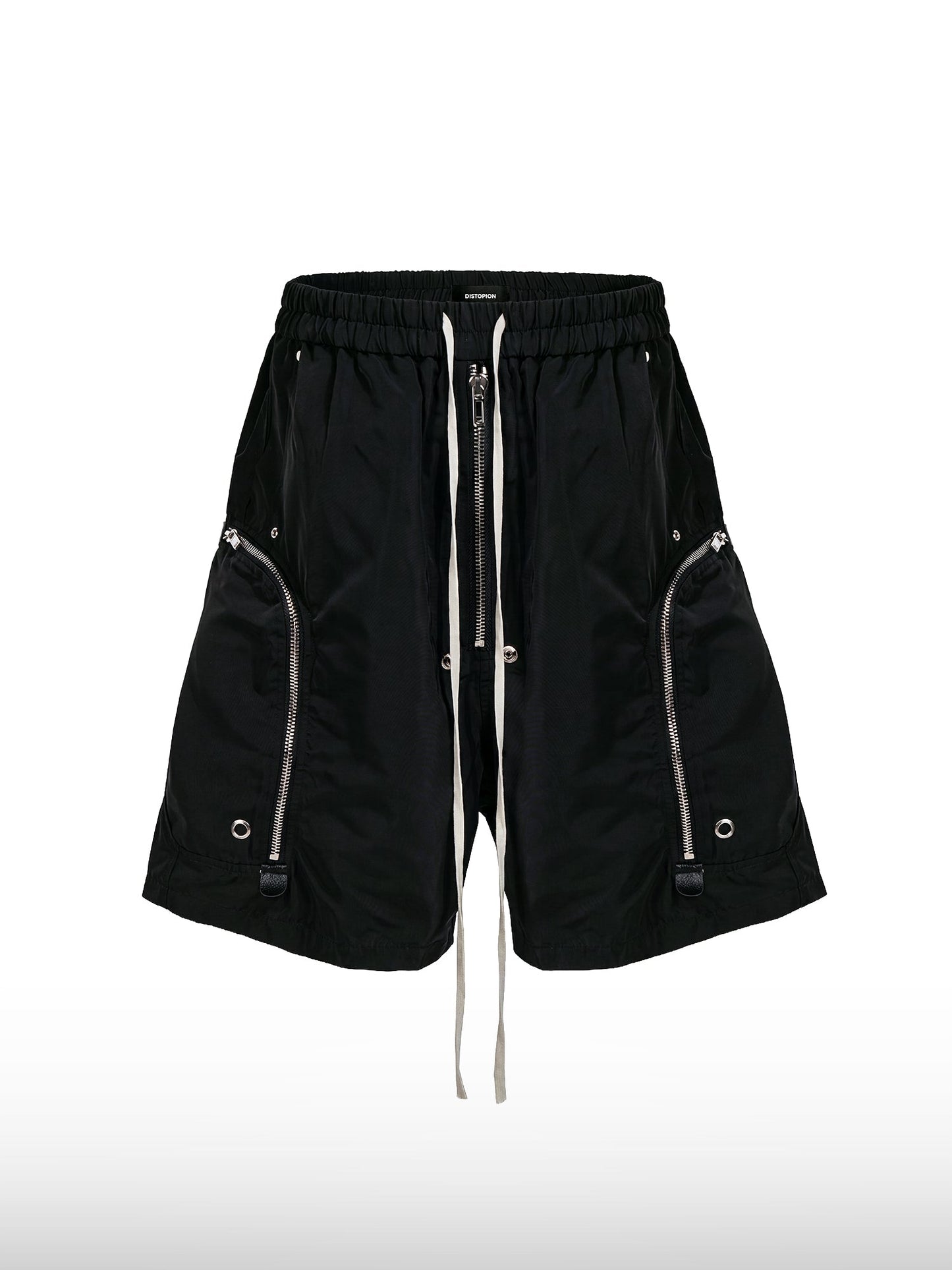 Oversized Zipper Cargo Shorts