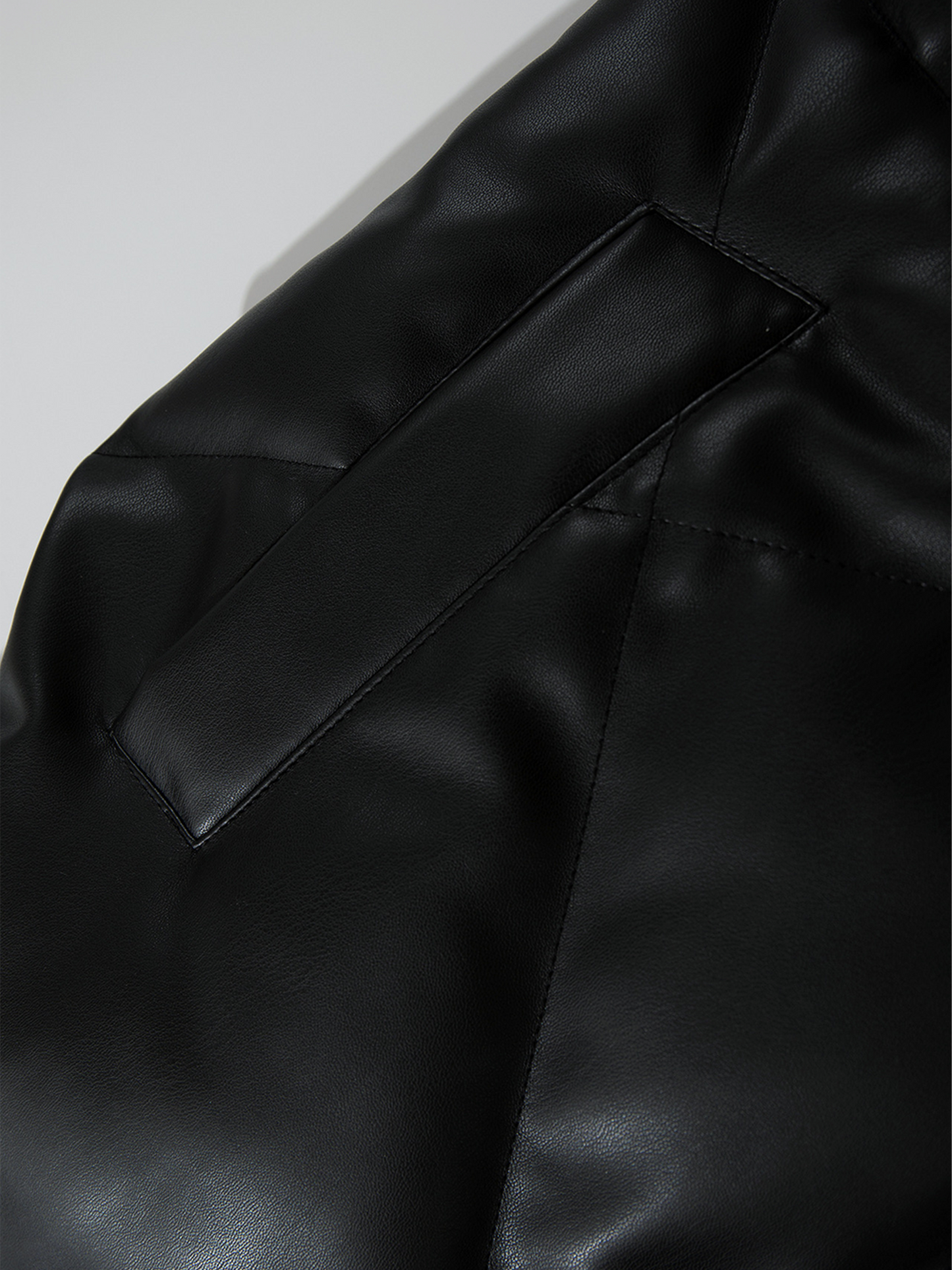 Quilted Black Vest