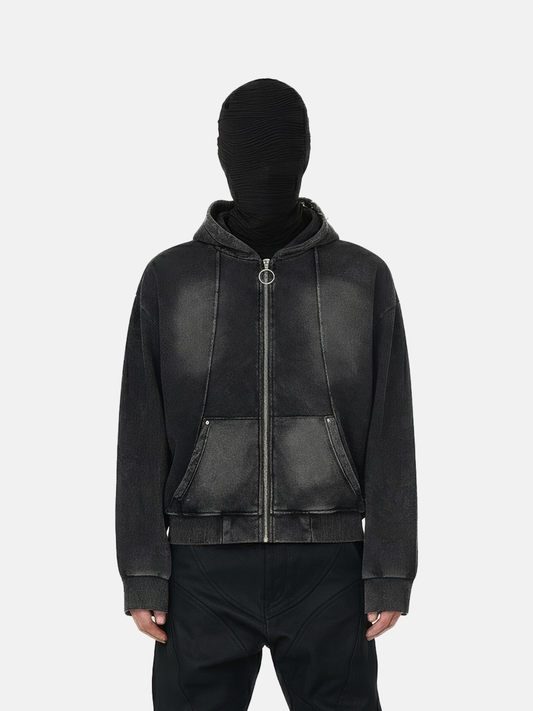 Ring Pull Zip Hoodie