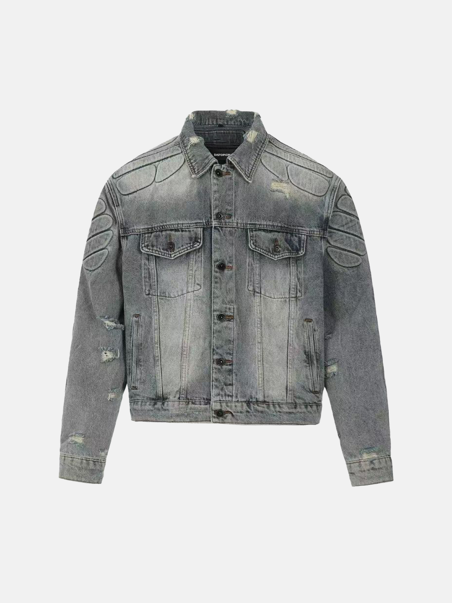 Ripped Detailed Jacket