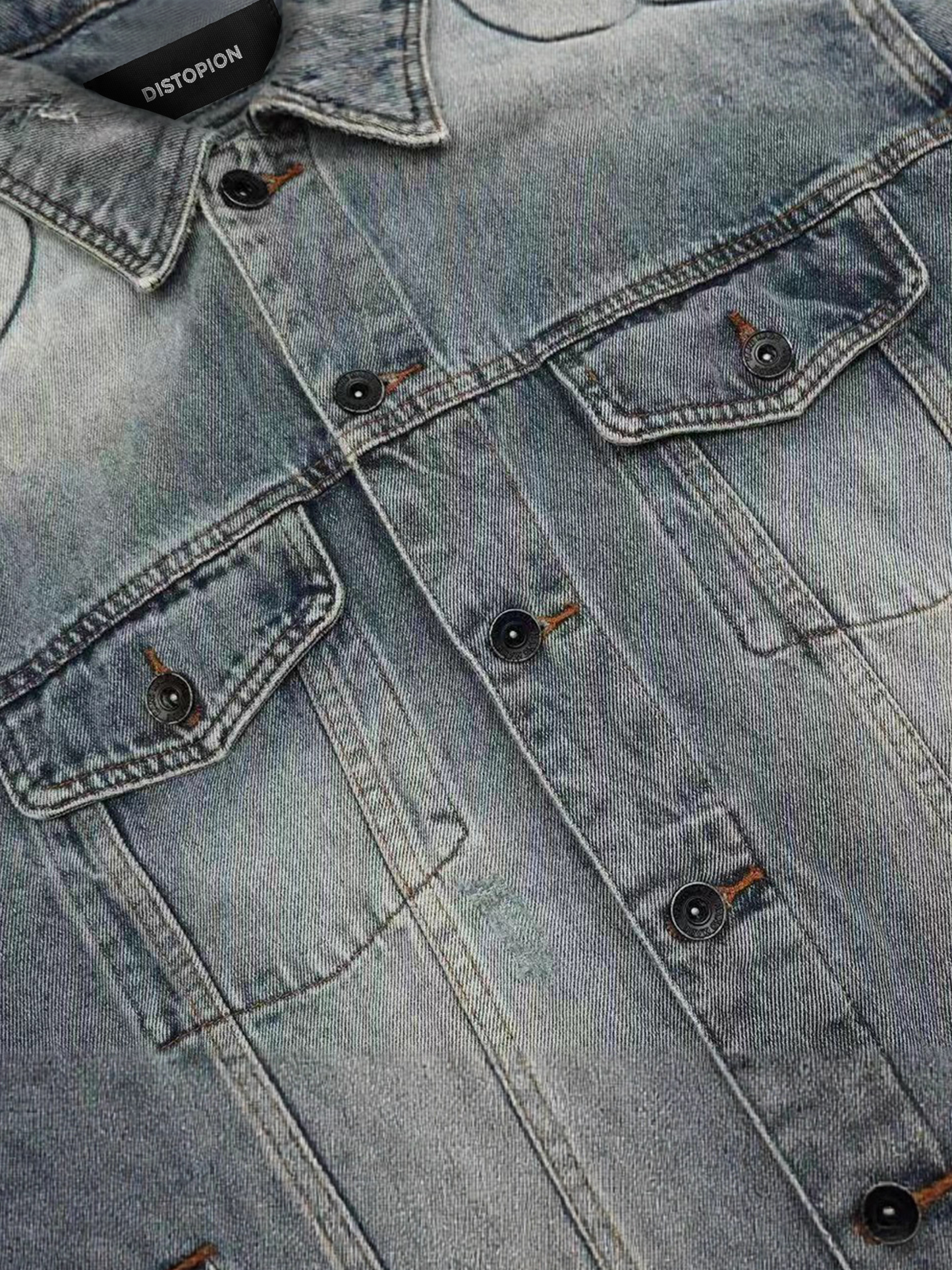 Ripped Detailed Jacket