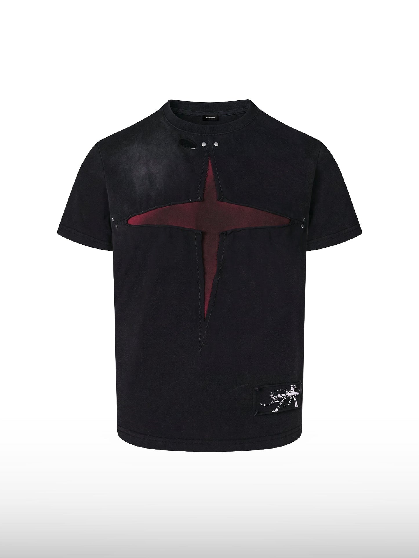 Slash Cutout Tee