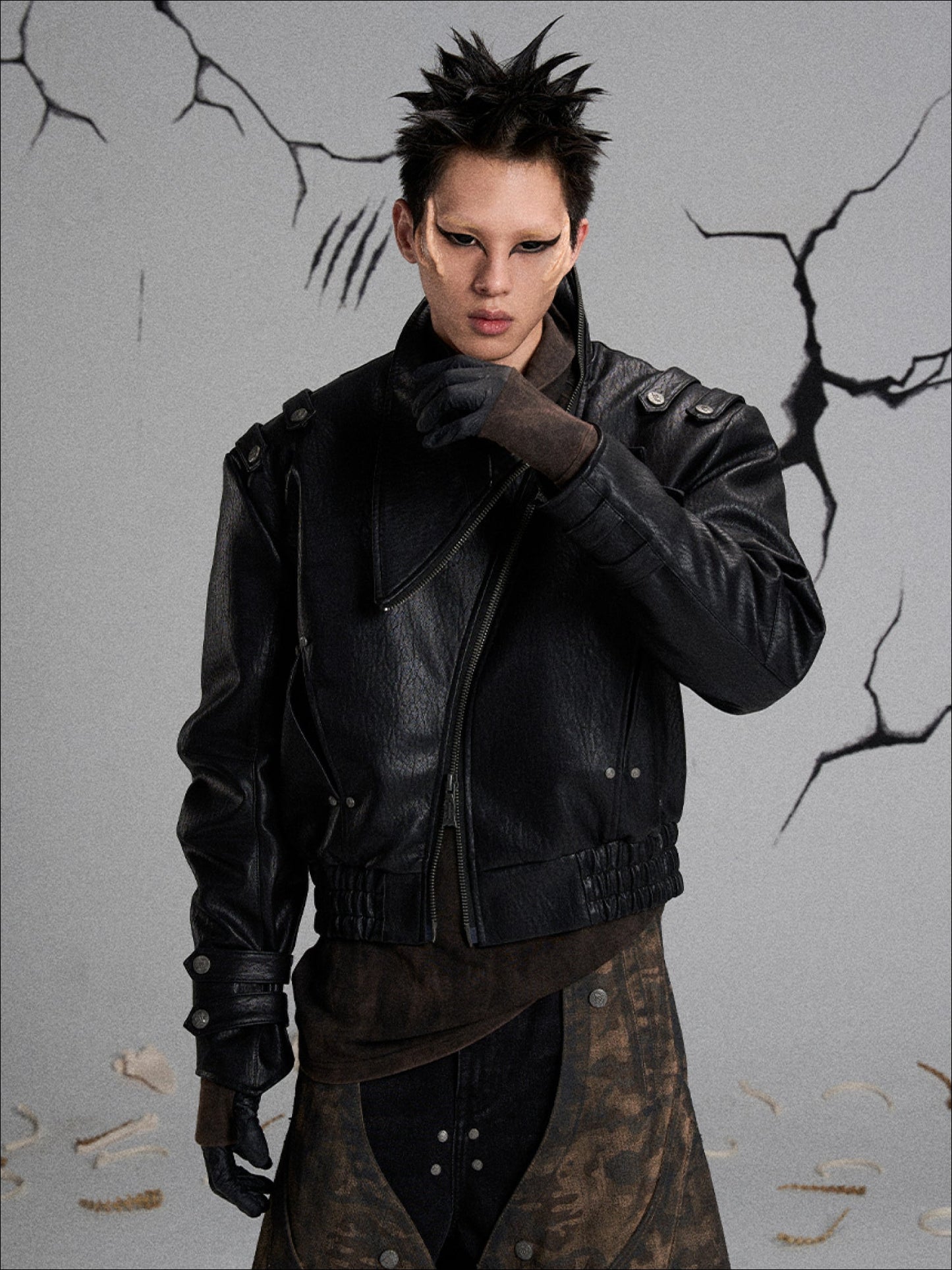 Spiral Biker Jacket