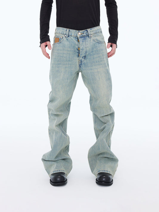 Stacked Wide Jeans