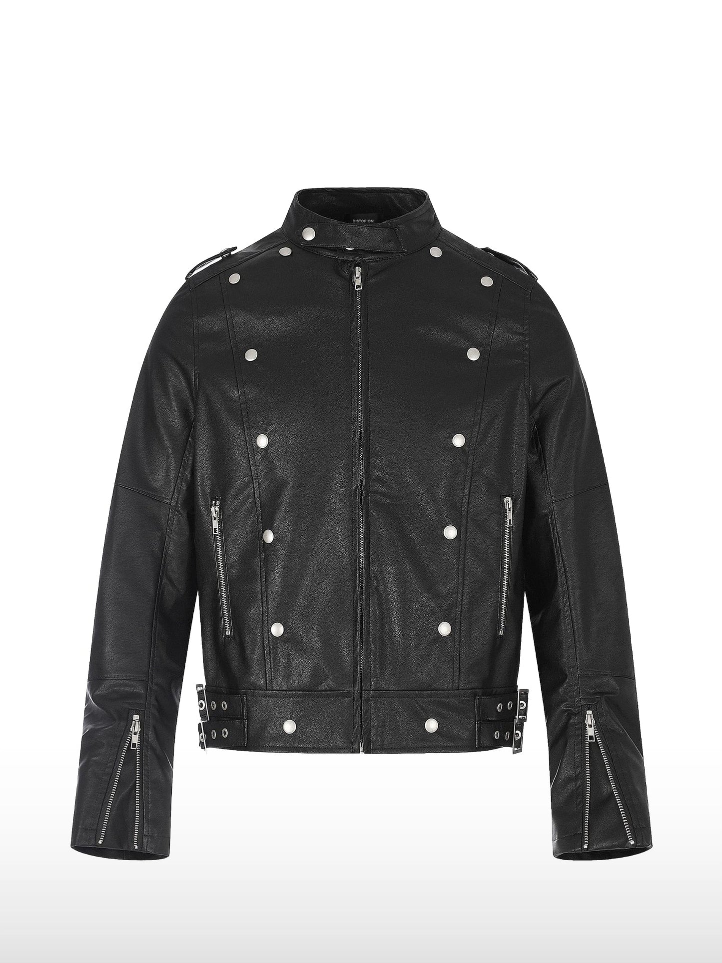 Studded Punk Moto Jacket