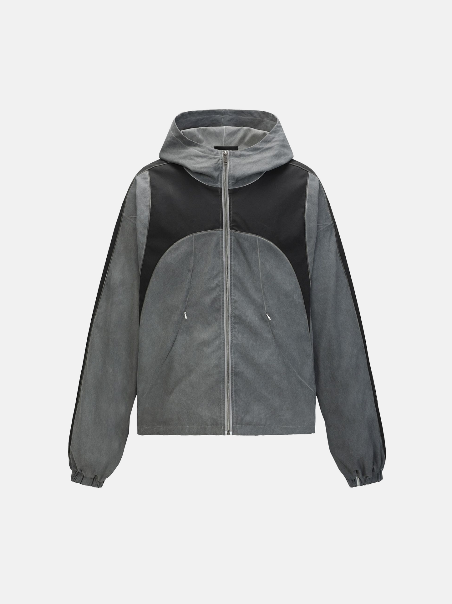 Two-Tone Zip Jacket