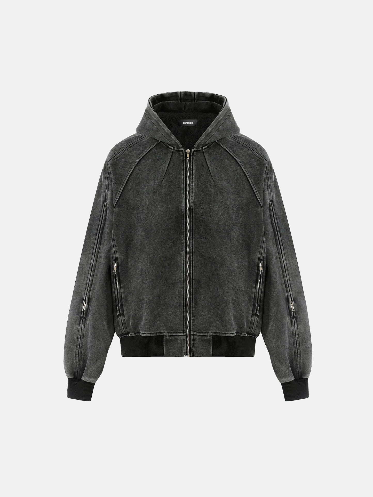 Washed Zip Hoodie