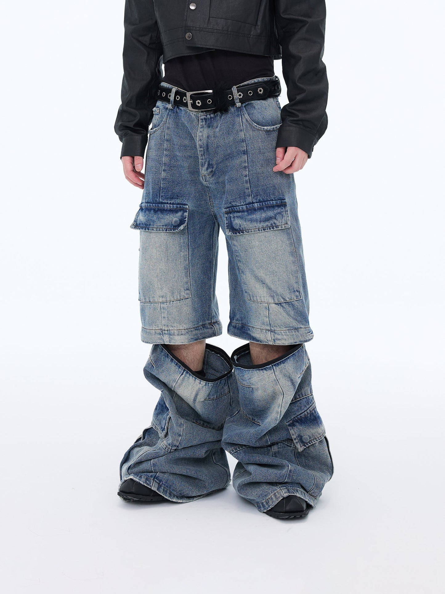 Zip-Off Cargo Jeans